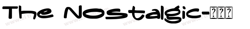 The Nostalgic字体转换